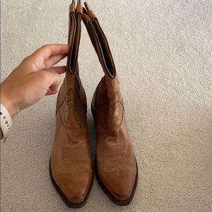Old West Cowboy Boots Size 7